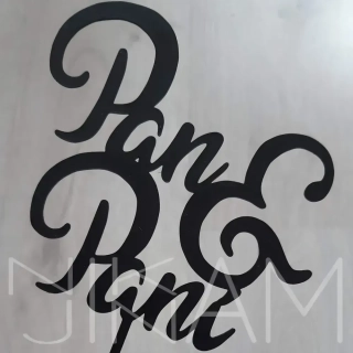 Dortový zápich Pan & Paní 